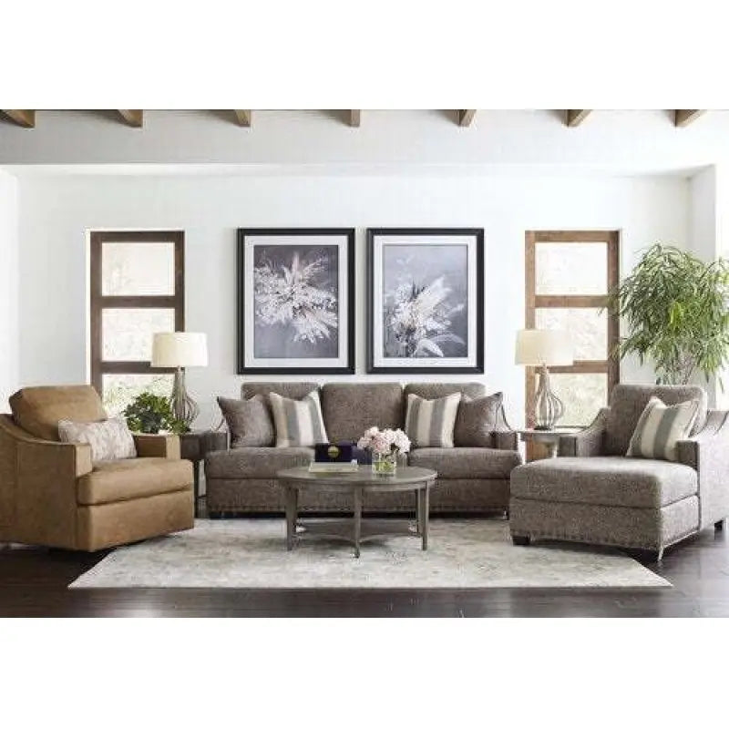 Cleo Deep Seat Comfort Sofa - Plush Cushioned Sectional for Living Room, Lounge & Family Gatherings