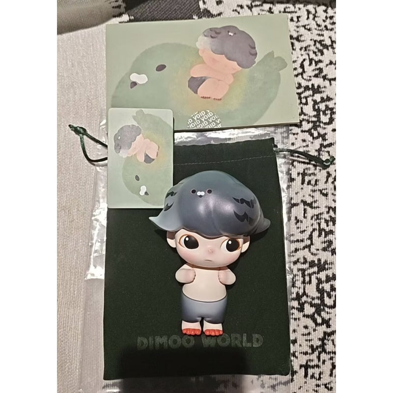 DIMOO Gray Dove Limited Edition Collectible Figure - Perfect for Anime Fans, Home Decor & Gift Giving