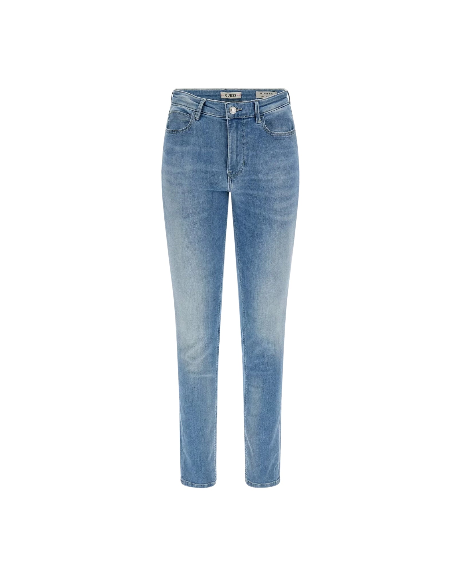 Vintage 1981 High Rise Skinny Jeans for Women - Carrie Light Wash Distressed Denim Pants | Retro Fashion, Casual Wear & Everyday Outfits