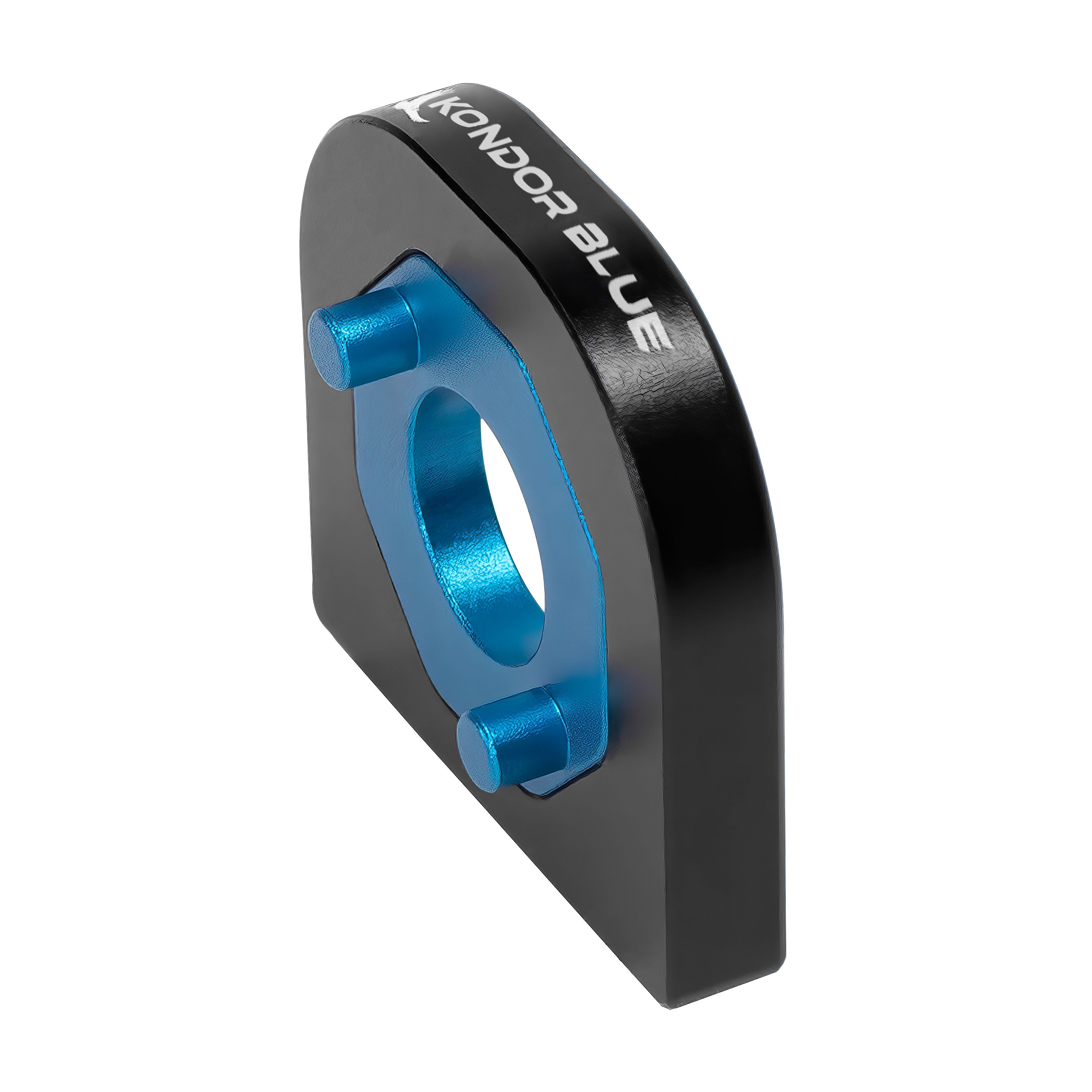 Kondor Blue ARRI Pin Anti-Twist Cradle for Mini Quick Release Plates - Space Gray | Secure Camera Mount for DSLR & Mirrorless | Perfect for Filmmaking & Photography