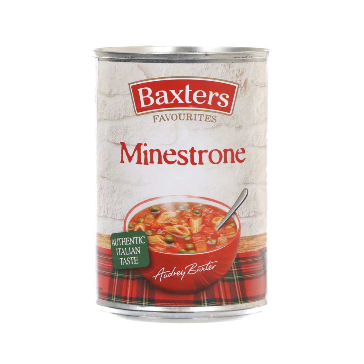 BAXTERS Favourites Minestrone Soup - 400g Can | Italian Vegetable Pasta Soup | Perfect for Quick Lunches & Cozy Dinners