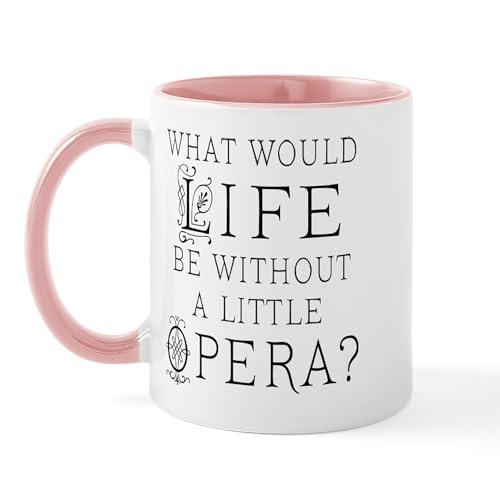 White/Pink Inside - Opera Singer Gift Mug