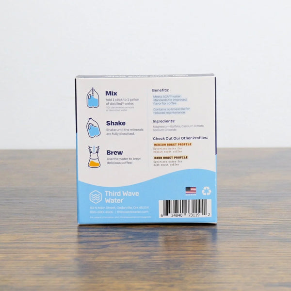 Third Wave Water Sachets for Specialty Coffee - Perfect for Home Brewing, Espresso & Pour Over Coffee | Enhances Flavor & Mineral Balance