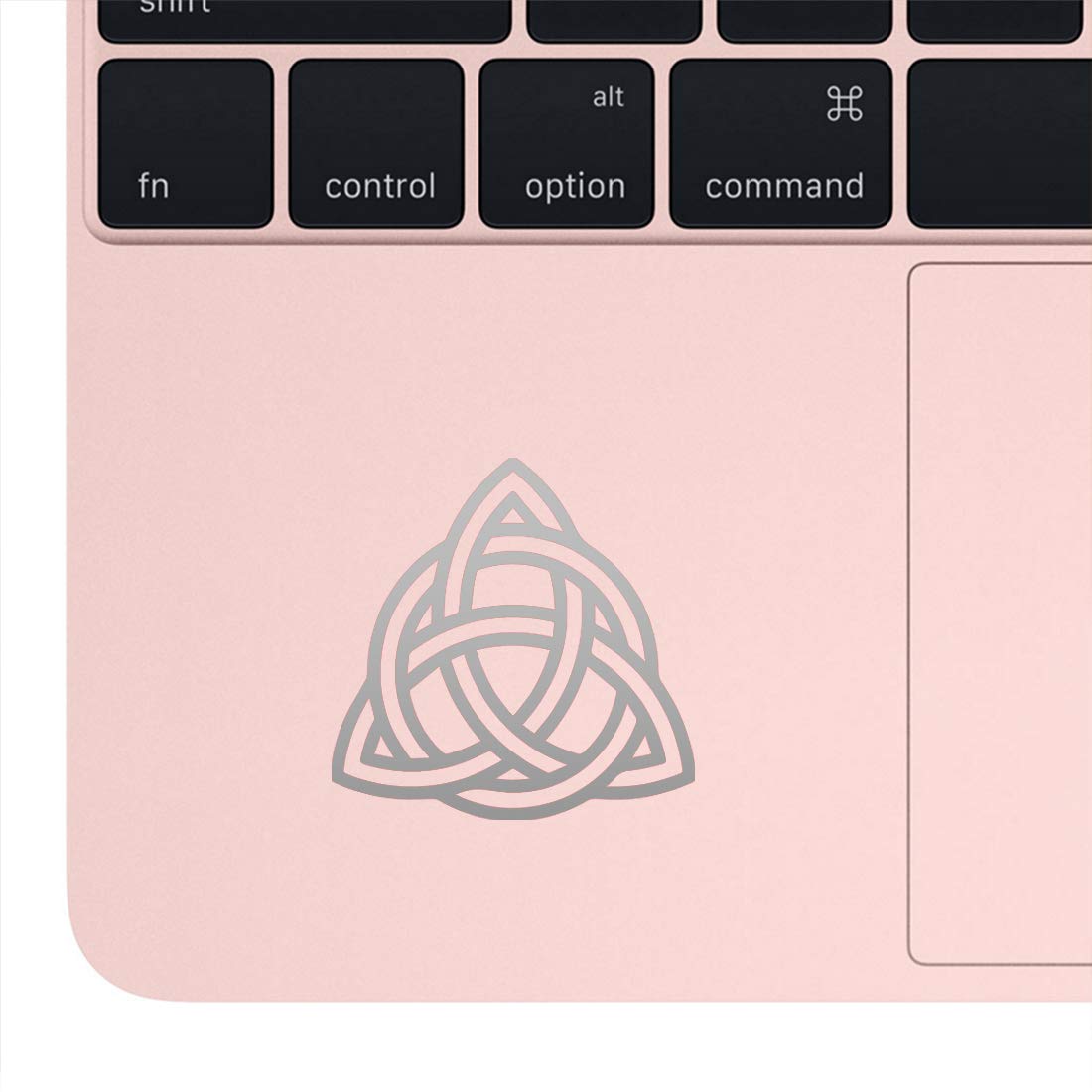 Premium Celtic ICON Metallic Silver Vinyl Decal Stickers (Set of 2) - Waterproof, Durable for Laptop, Phone, Helmet, Car Window, Bumper, Mug, Cup, Door & Wall Decoration - Perfect for Home, Office, Vehicle & Gift Giving