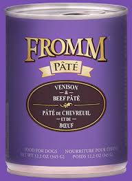 Premium Venison & Lentil Pate Dog Food by Fromm - Grain-Free, High-Protein Recipe for Adult Dogs - Perfect for Sensitive Stomachs & Allergies - Great for Mealtime, Training Treats & Travel Snacks