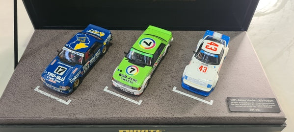 1:43 Scale Biante 1981 James Hardie 1000 Podium Triple Set BR43001A - Diecast Model Car for Collectors & Racing Enthusiasts | Perfect for Display, Gifts & Racing Memorabilia Collections