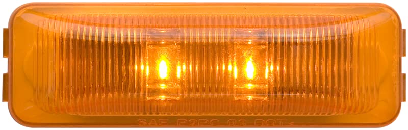 Optronics MCL-62AB Amber LED Trailer Clearance and Side Marker Lights - DOT Approved, Waterproof, Heavy Duty for Trucks, Trailers & RVs - Perfect for Night Driving and Road Safety
