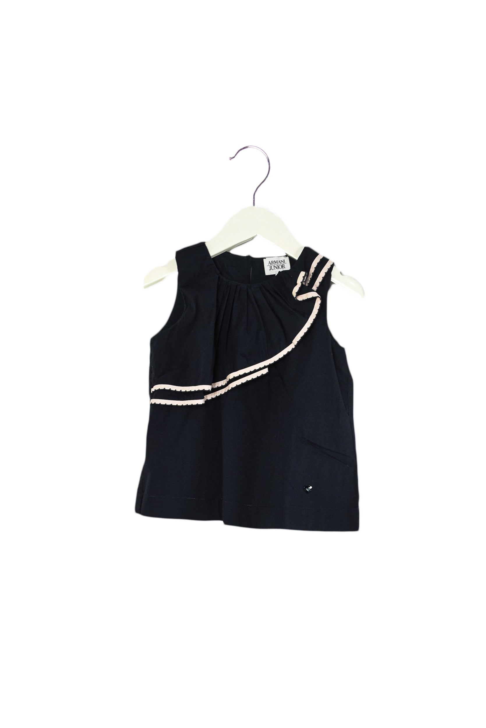 Armani Women's Sleeveless Casual Top - 4T Size - Perfect for Summer Outfits, Parties & Daily Wear