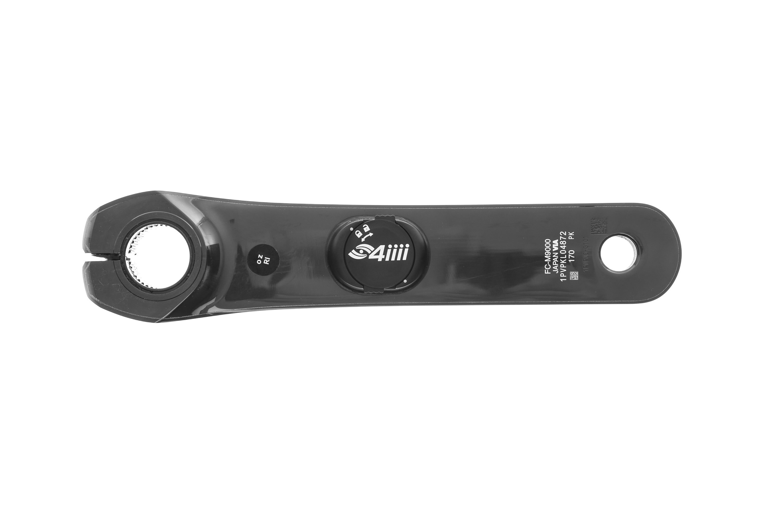 4iiii PRECISION Power Meter - Shimano XTR FC M9000 Left Crank Arm for Cycling Performance Tracking | Road & Mountain Bike Training Accessory