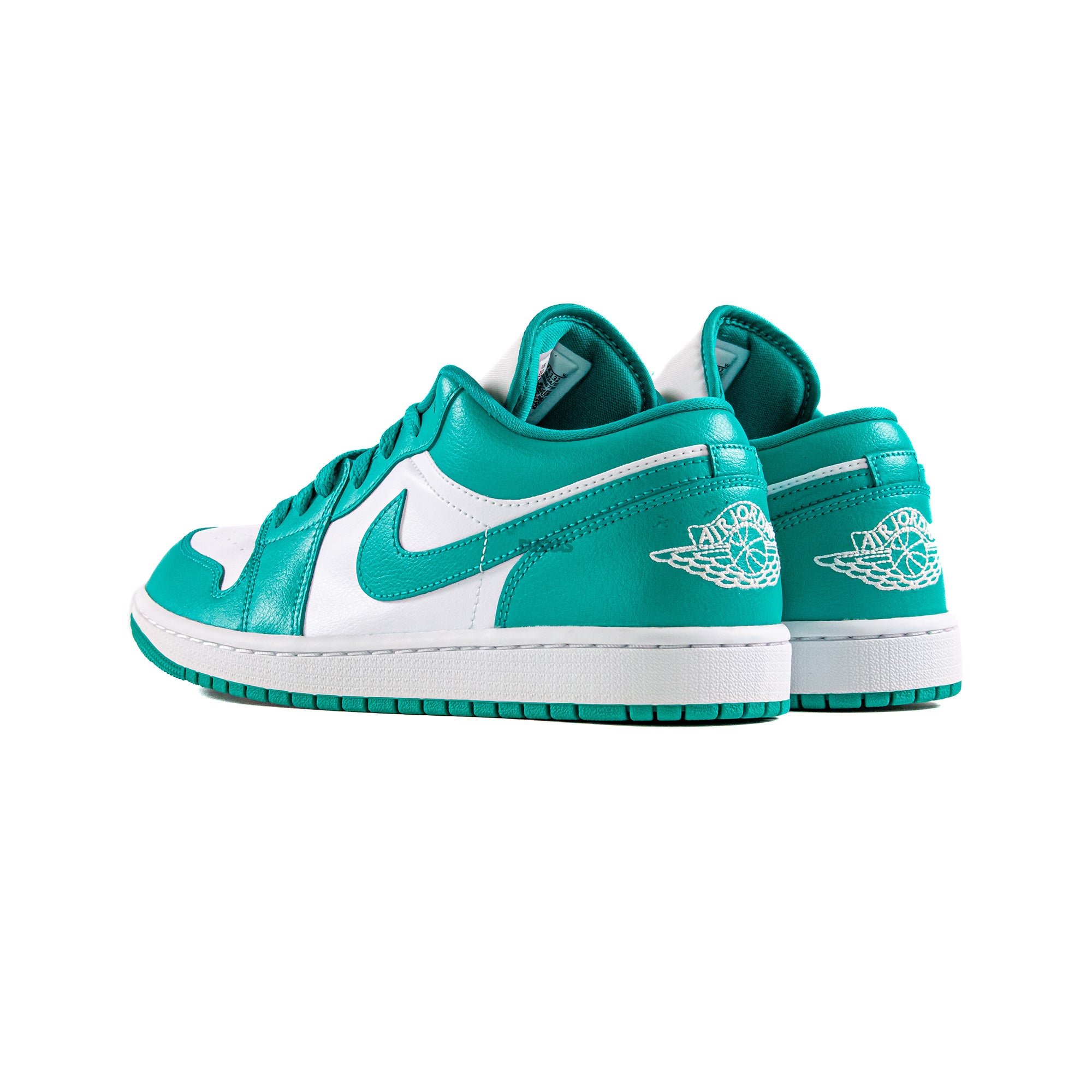 Air Jordan 1 Low 'New Emerald' Women's Sneakers (2022) - Comfortable Casual & Athletic Shoes for Running, Gym, and Streetwear Fashion