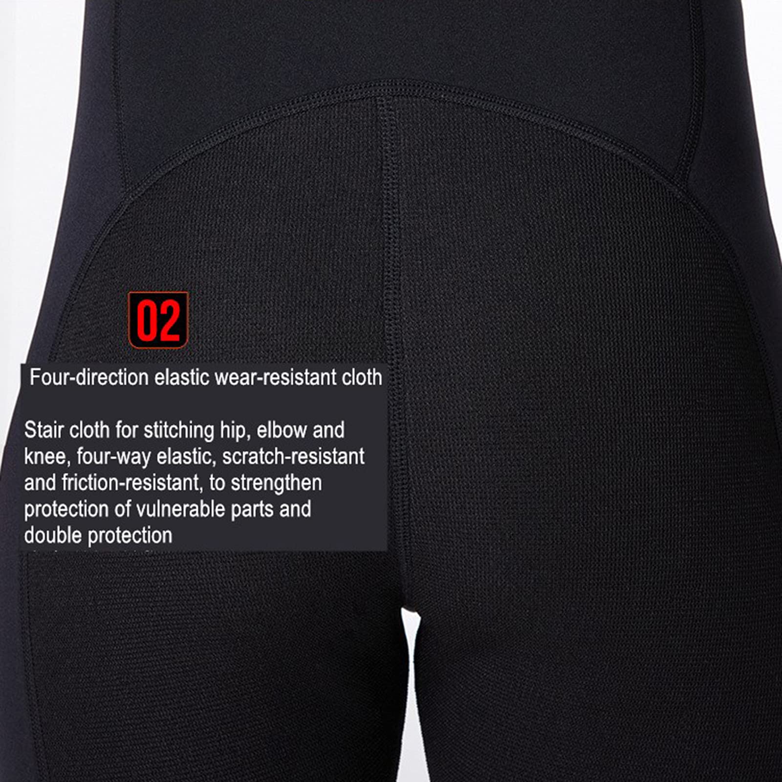 3mm Neoprene Full Body Wetsuit for Men & Women - UV Protection One Piece Long Sleeve Scuba Diving Suit with Back Zipper - Perfect for Snorkeling, Surfing, and Water Sports