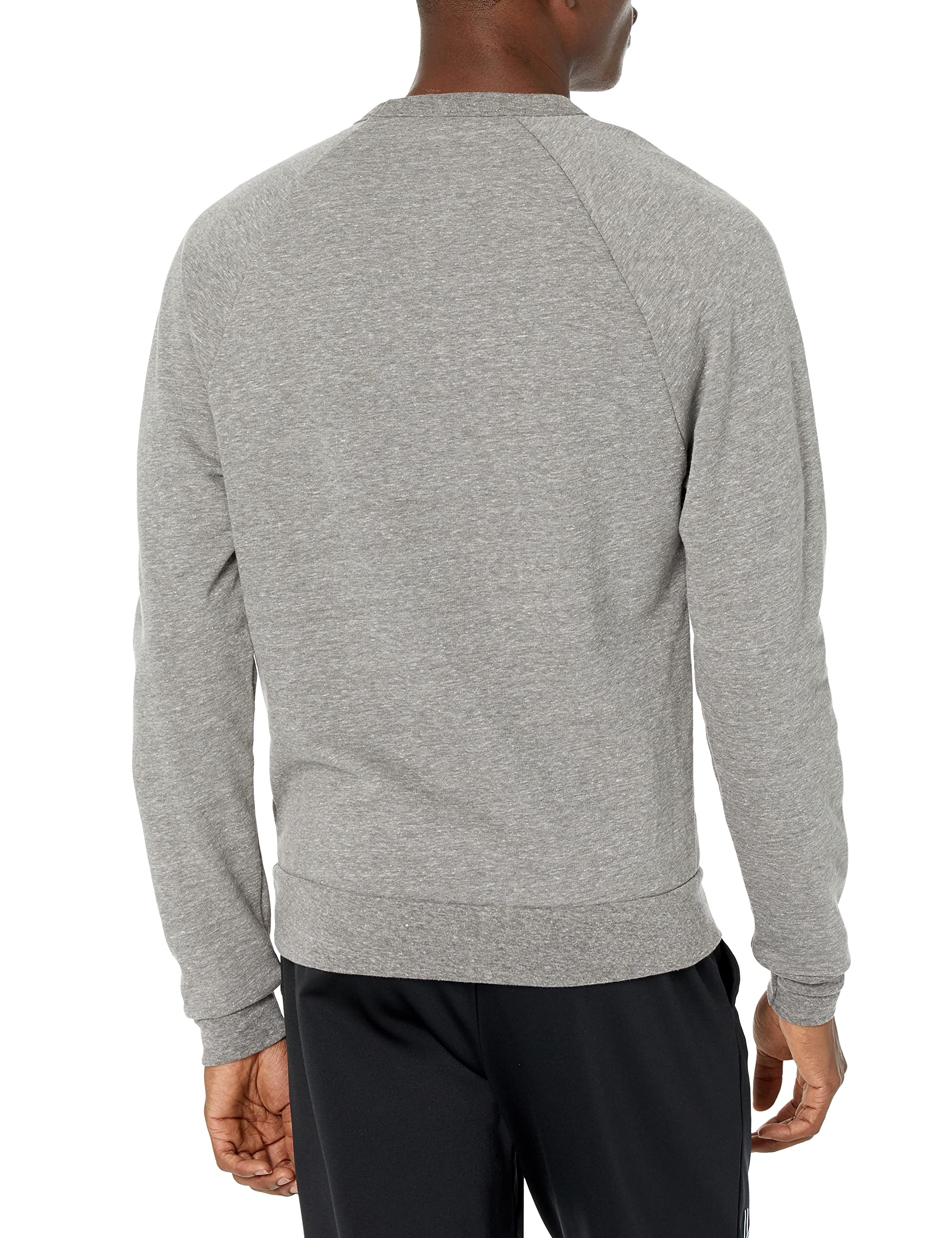 Blue 84 Men's Vintage Tri-Blend Crewneck Sweatshirt - Soft Casual Pullover for Everyday Wear & Street Style Outfits