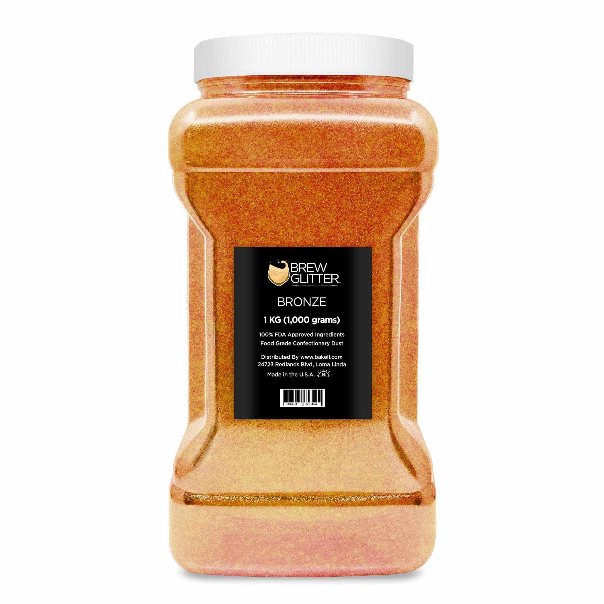 Bronze Brew Glitter® - 1 Pound Bulk Glitter for Crafts, Resin, Soap Making & DIY Projects - Perfect for Epoxy Resin Art, Nail Polish, Slime & Cosmetic Use