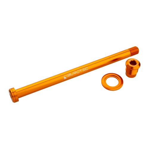 Burgtec Trek 184.5mm Rear Axle - High-Performance Mountain Bike Axle for Trek Bikes | Perfect for Trail Riding and Downhill Cycling