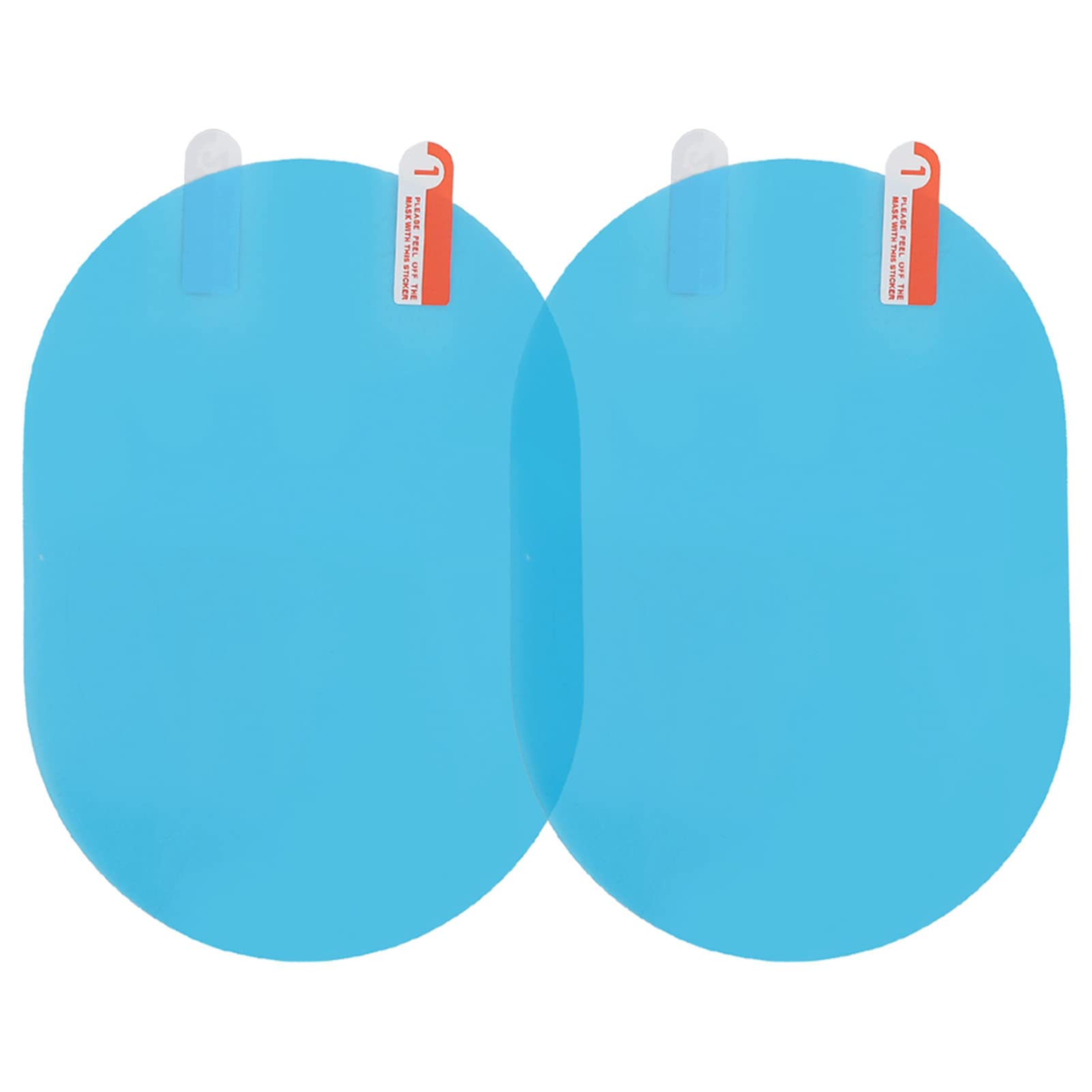 Universal Car Rearview Mirror Rain Guard Film - 100X145mm Anti-Fog Rainproof Nano Coating Sticker for Side Mirrors | All-Weather Visibility Enhancement for Safe Driving in Rain & Fog