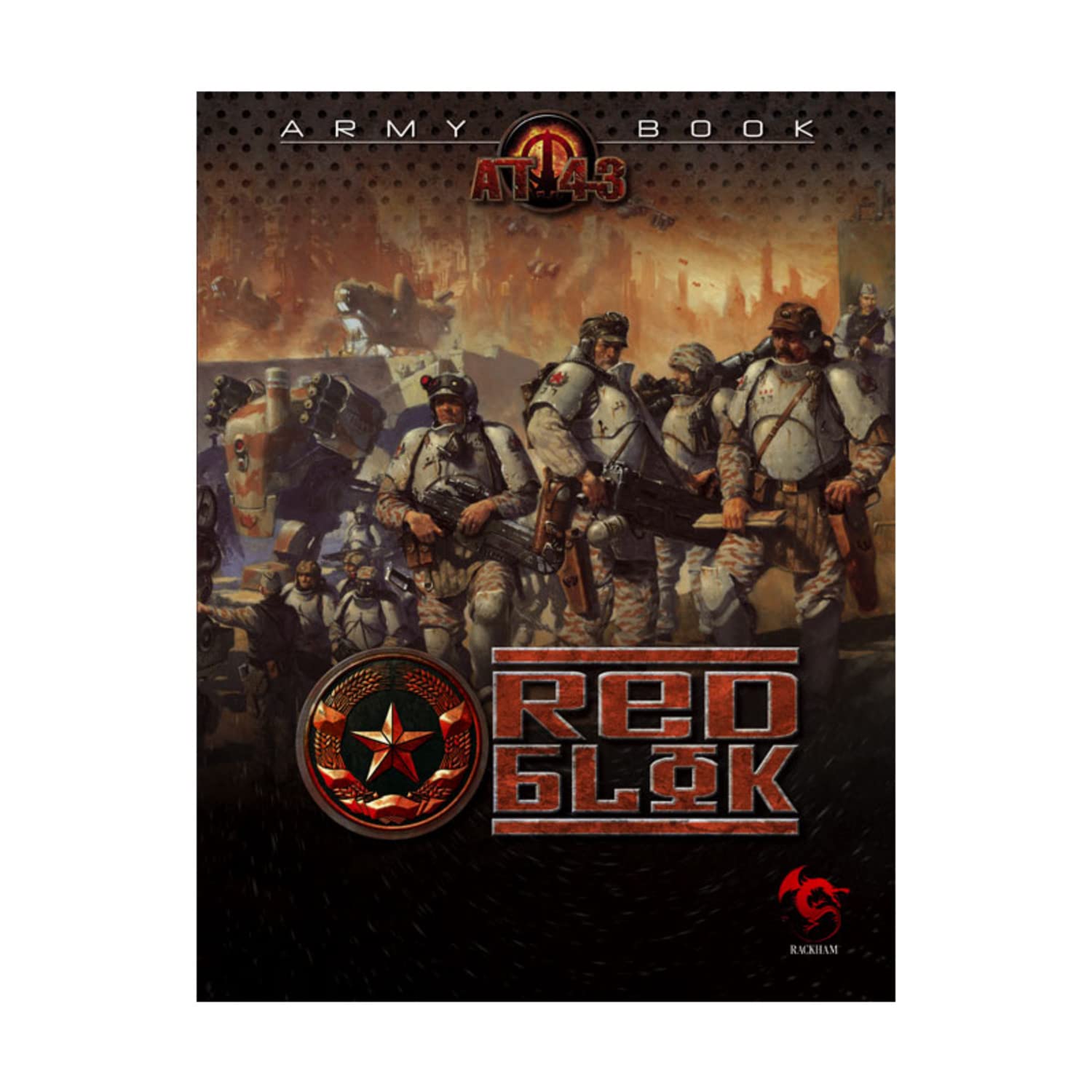 AT-43: Red Blok Army Book - Strategy Guide for Tabletop Wargaming | Perfect for War Game Enthusiasts & Collectors
