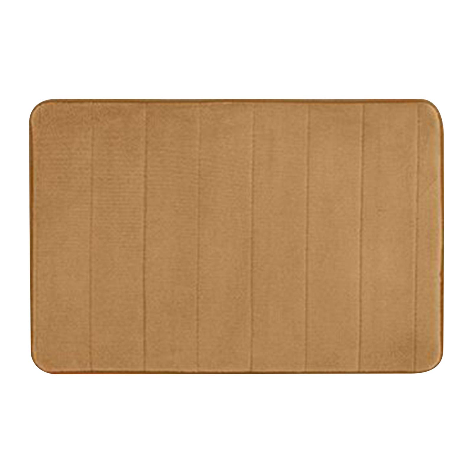 **Non-Slip Memory Foam Bath Rug - Super Absorbent Soft Shower Mat for Bathroom, Bedroom & Living Room - Coffee Color - Perfect for Wet Floors, Door Entry & Home Decor**
