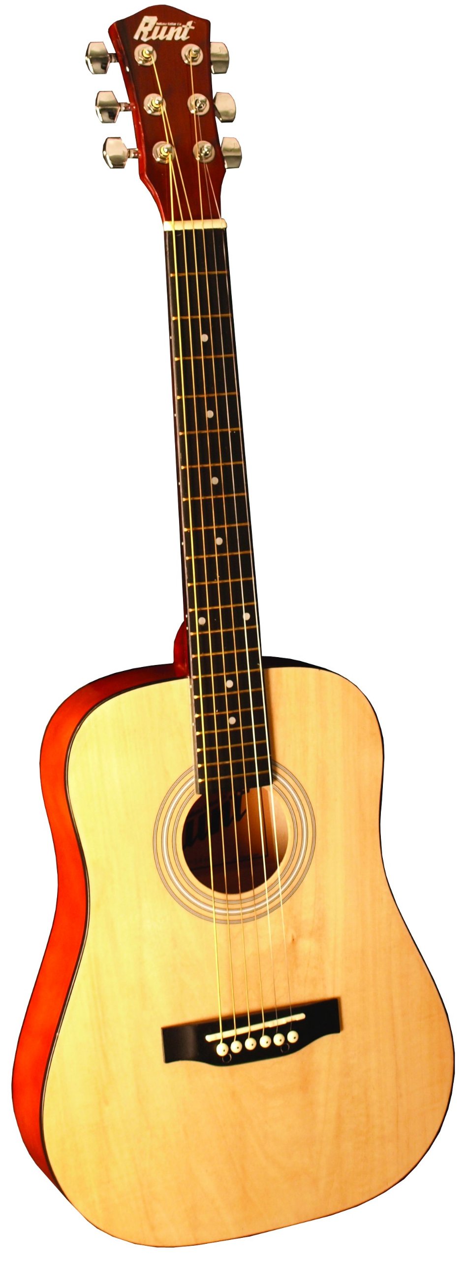INDIANA 6-String Acoustic Guitar for Beginners & Professionals - Right-Handed Natural Wood Finish (Model I-34-N) - Perfect for Home Practice, Live Performances & Music Lessons