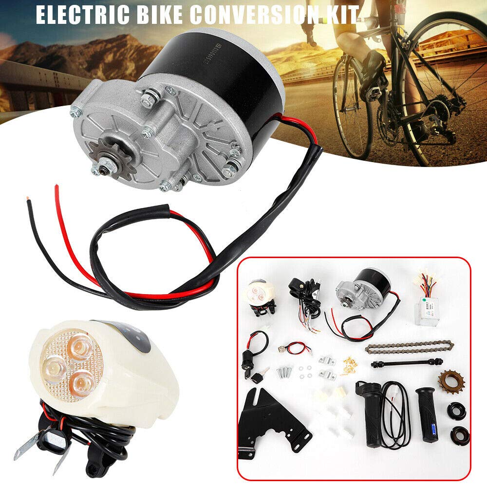 24V 250W Electric Bike Conversion Kit with 16T Flywheel & Motor Controller - Converts 22