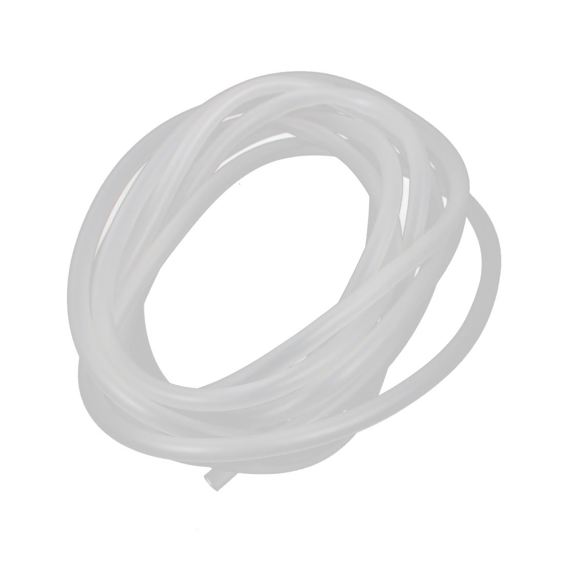 uxcell 4mm Diameter Clear Aquarium Silicone Air Line Tubing - 2.5M Length for Fish Tank Air Pump, Bubbler & Aeration System - Perfect for Freshwater & Saltwater Tanks, Hydroponics & DIY Projects
