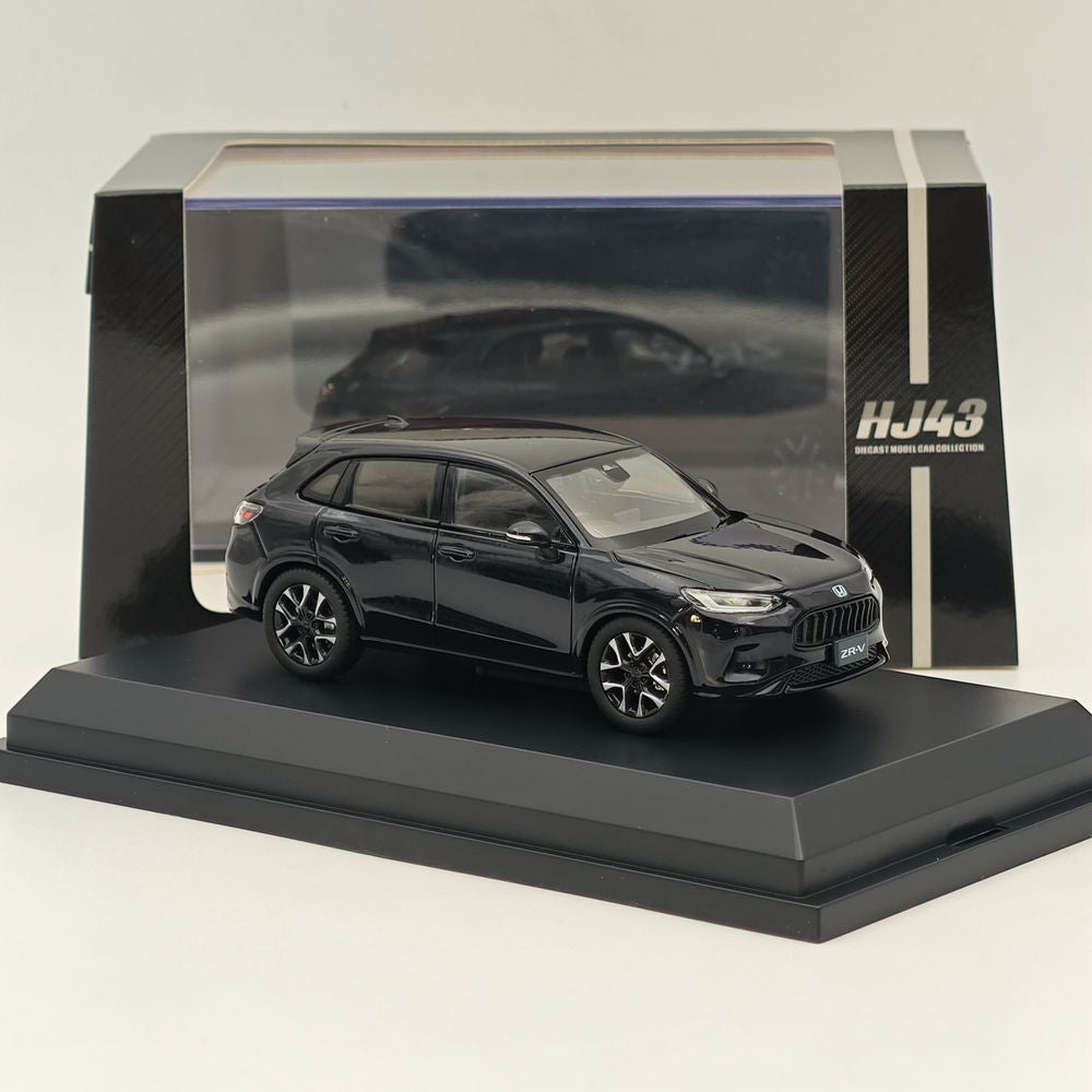1/43 Scale Honda ZR-V e:HEV Midnight Blue Diecast Model Car - Hobby Japan HJ431005MBL Collectible for Display & Racing Simulation
