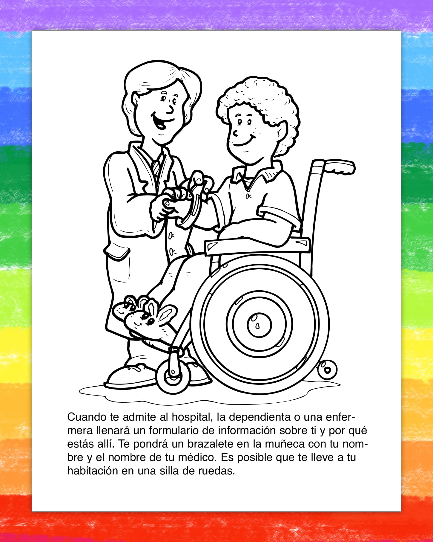 ZOCO Spanish Hospital Care Custom Coloring Books for Kids - 250 Bulk Pack (No Crayons) | Fun Activities, Puzzles & Games for Children | Perfect for Hospitals, Schools & Birthday Parties