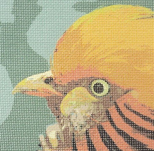Pepita Needlepoint Kit - Golden Bird Embroidery Kit 12