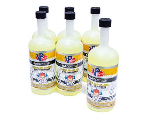 VP Racing Fuels 2835 Madditive Diesel All-In-One Fuel Conditioner - 24oz (6 Pack) | Improves Engine Performance & Cleans Injectors | Ideal for Trucks, Heavy Equipment & Marine Diesel Engines