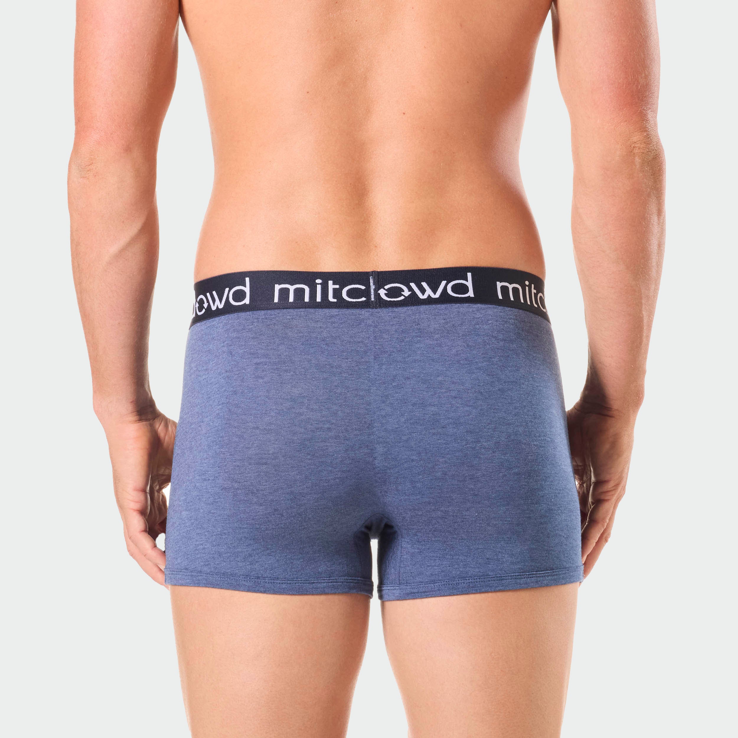 Men's Bamboo Trunk 3 Pack - Soft Breathable Underwear in Blue & Green | Comfortable Boxer Briefs for Everyday Wear, Gym & Travel