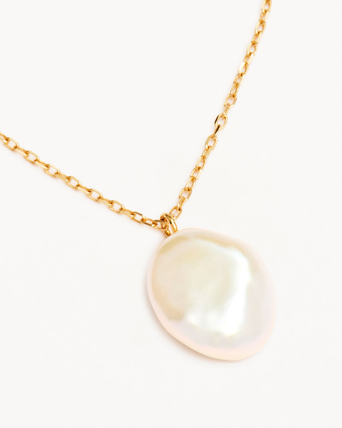 14K Solid Gold Tranquillity Necklace for Women - Dainty Minimalist Pendant Jewelry - Perfect for Everyday Wear, Gifts & Special Occasions