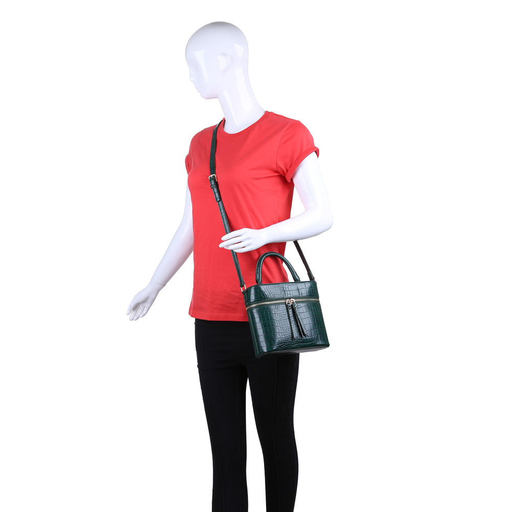 Rogue Croc Crossbody Bag - Stylish & Durable Leather Shoulder Purse for Women | Fashionable Everyday Handbag for Work, Travel & Outings