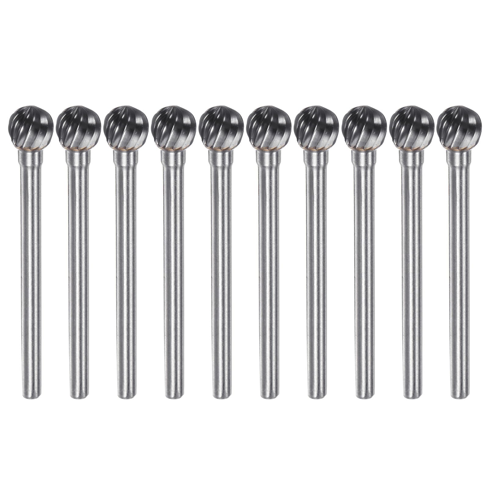 10pcs Carbide Rotary Burr Set - 1/8