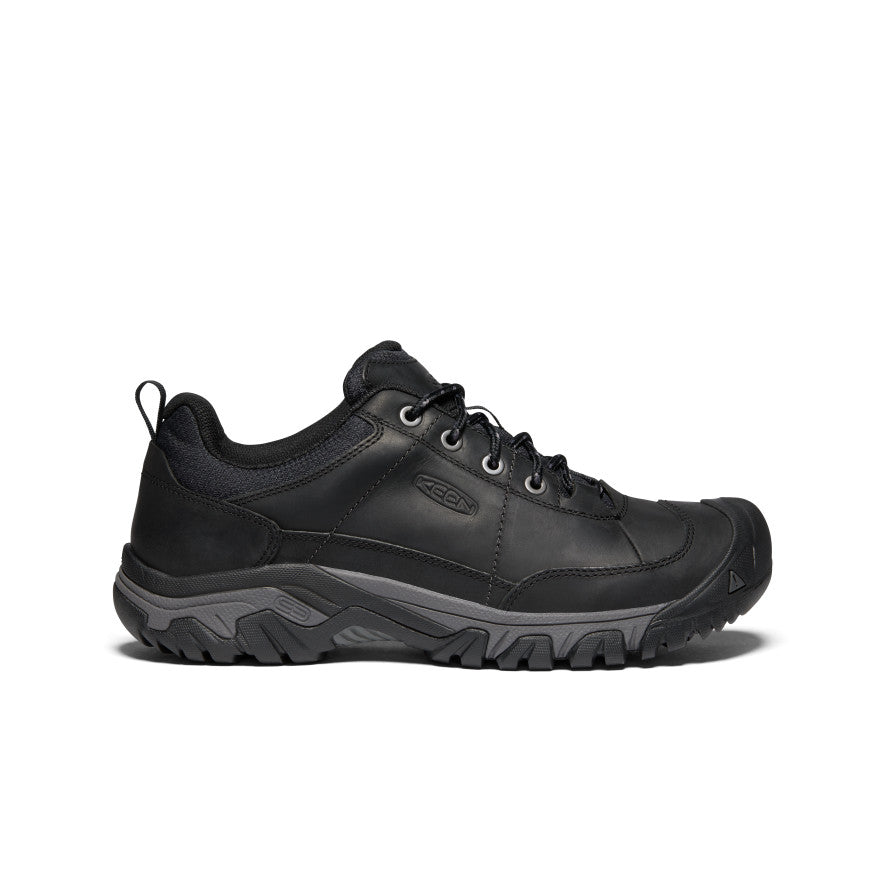 Men's Targhee III Waterproof Hiking Oxford Shoes - Black/Magnet | Lightweight & Durable for Outdoor Adventures, Trail Walking & Travel