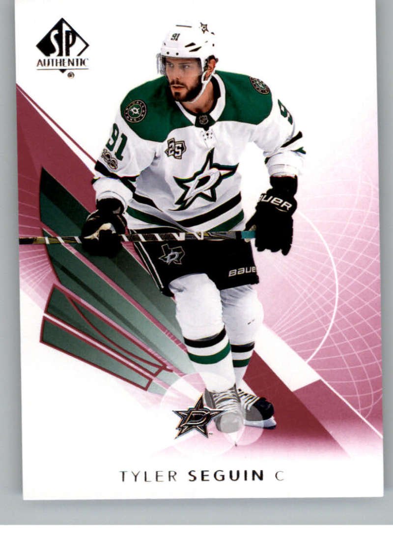 2017-18 SP Authentic Limited Red #40 Tyler Seguin Dallas Stars NHL Hockey Trading Card - Perfect for Collectors, Fans, and Sports Memorabilia Displays