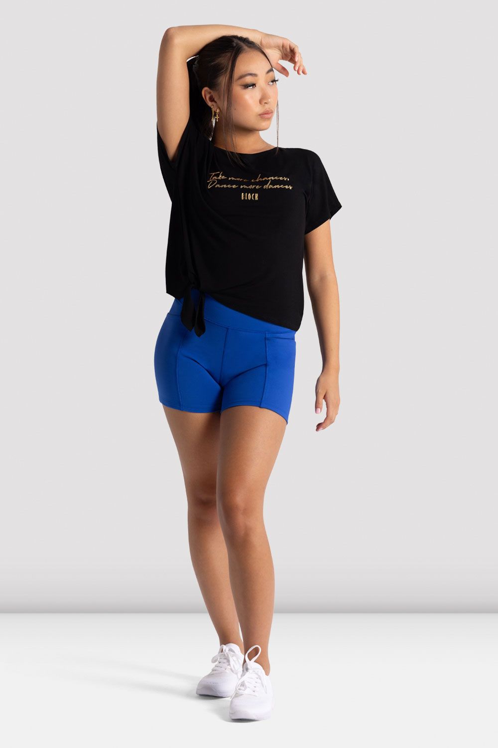 Girls Freestyle Dance Top - Breathable & Stretchy Performance Shirt for Kids Ballet, Jazz & Hip Hop - Perfect for Dance Classes, Recitals & Practice