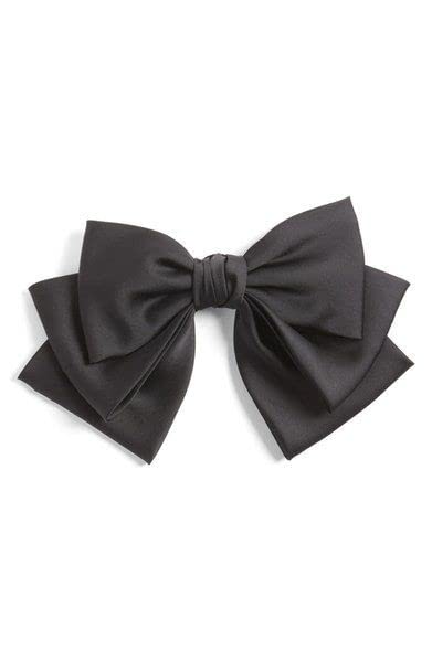 Luxury Satin Triple Layer Hair Bow with Alligator Clip for Women & Girls - Elegant Hair Accessory for Parties, Weddings & Special Occasions - Free Size Hair Clip - Perfect Gift for Her
