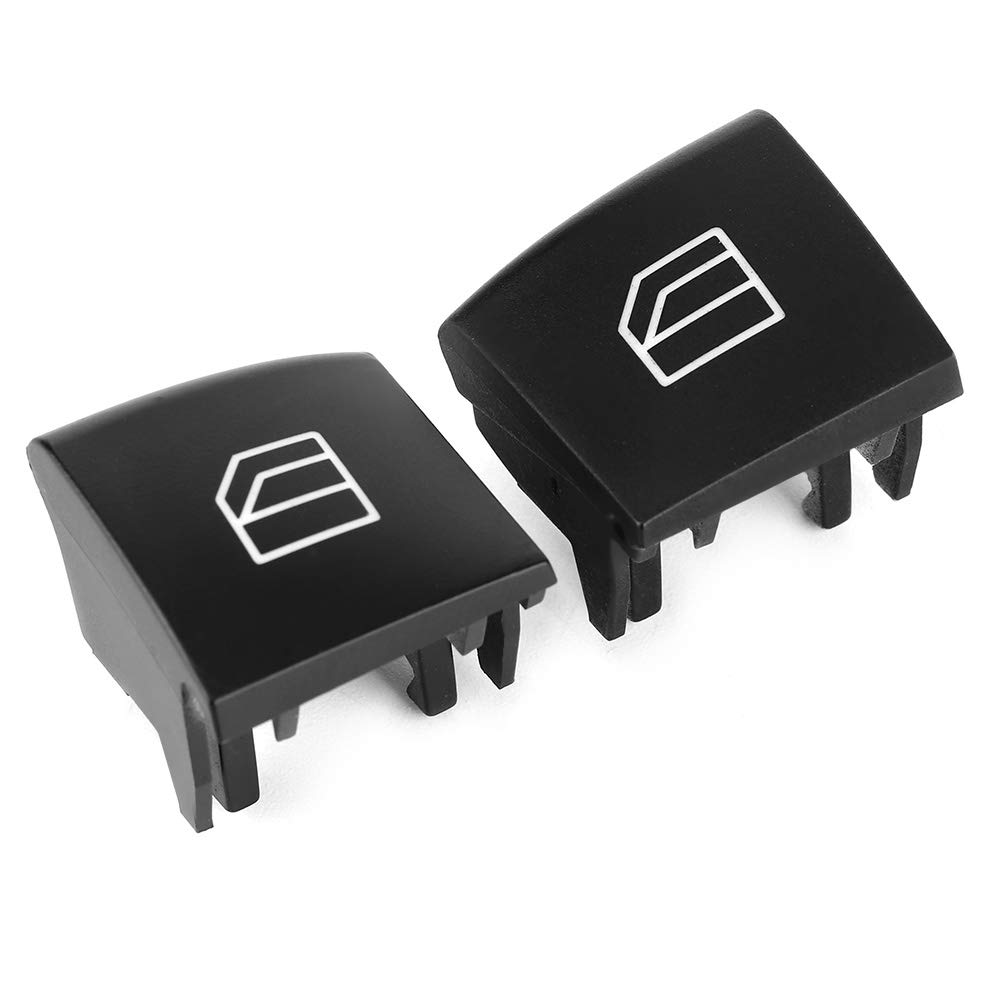 Power Window Control Switch & Cap Cover Set (2 Pcs) - Compatible with Mercedes ML/GL/R-Class 2005-2012 - Driver Side Master Switch Replacement - Perfect for DIY Car Window Repair & Maintenance