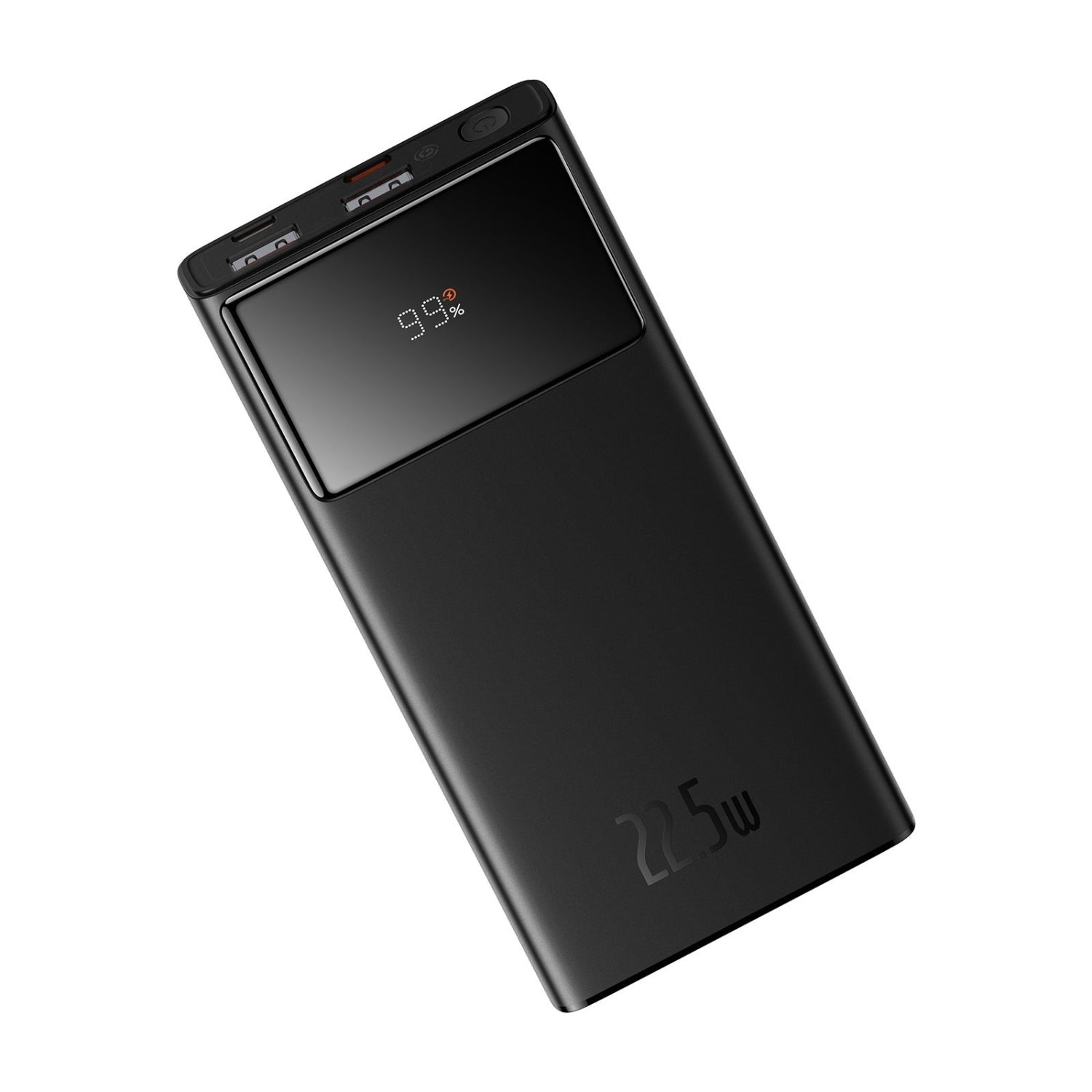 Baseus Star Lord 10000mAh Power Bank with Digital Display, 22.5W Fast Charging Portable Charger (Black) - Perfect for Travel, Camping & Emergency Power Backup