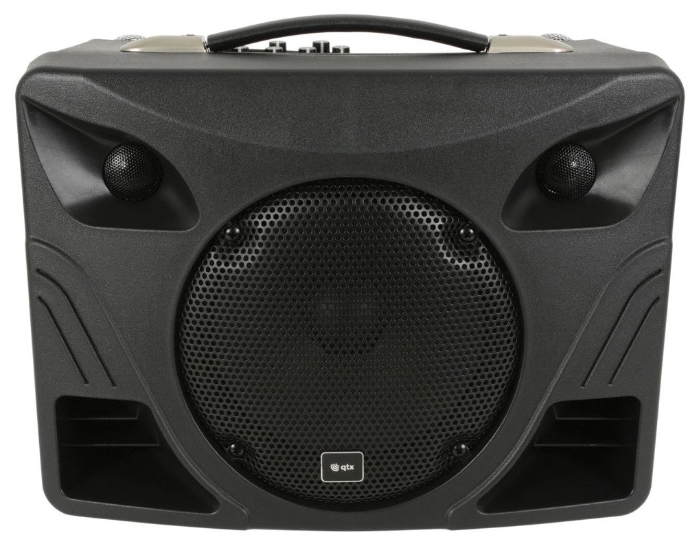 QTX DELTA-50 Portable Bluetooth PA System - Perfect for Outdoor Events, Parties & Live Performances