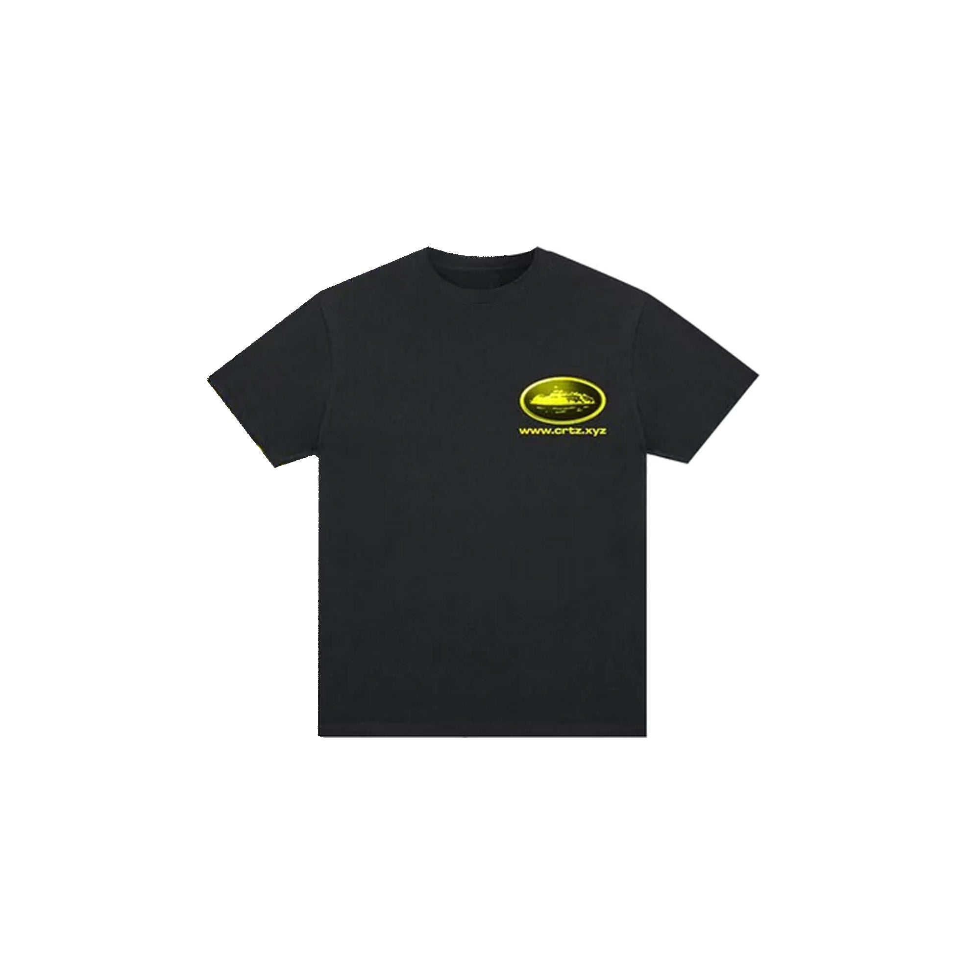Corteiz Rally Vinylz Tee - Black Graphic T-Shirt for Men | Streetwear Fashion | Casual Wear & Urban Outfits