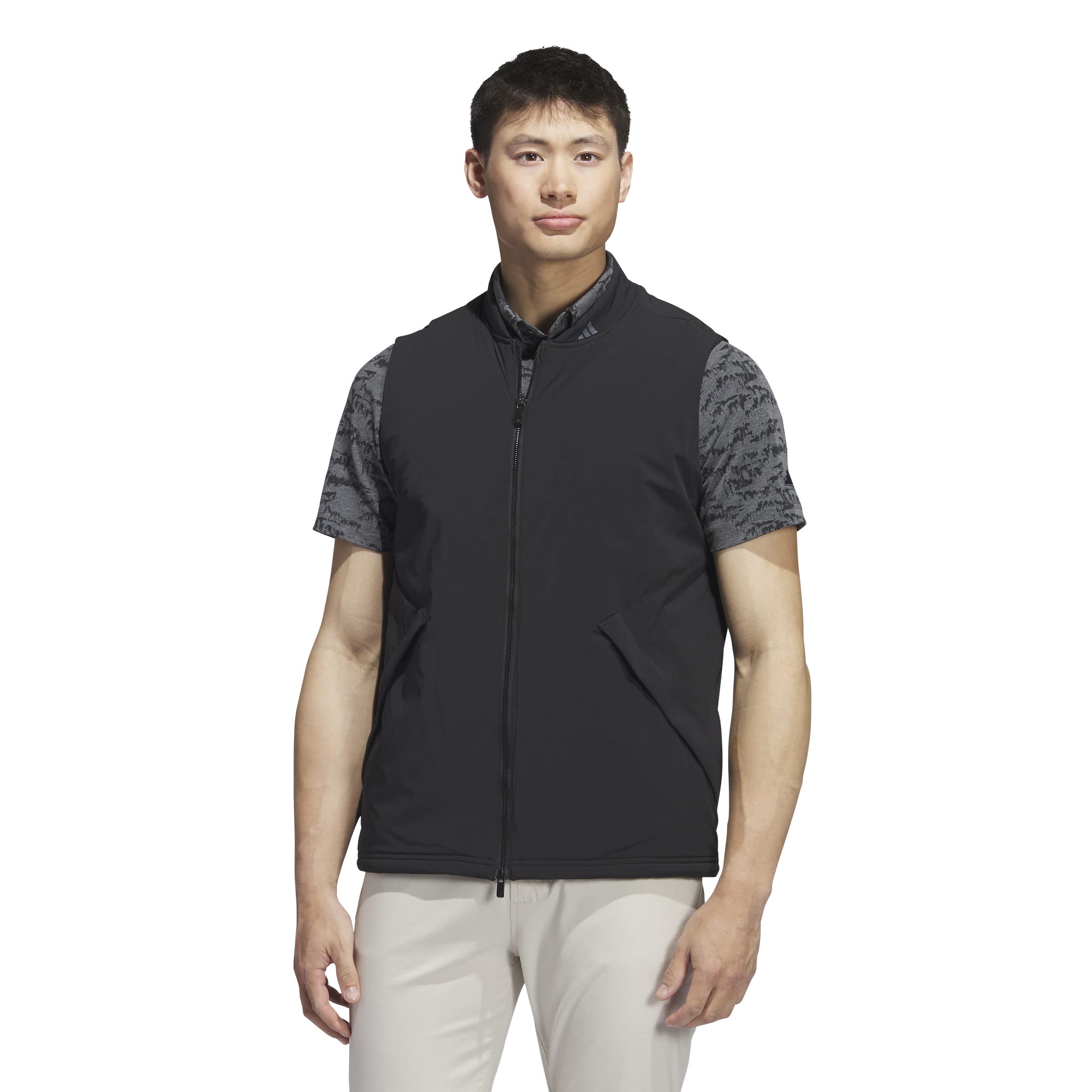 adidas Men's Ultimate365 Tour Frostguard Padded Vest - Lightweight Insulated Winter Jacket for Golf & Outdoor Activities | Cold Weather Gear for Running, Hiking & Casual Wear