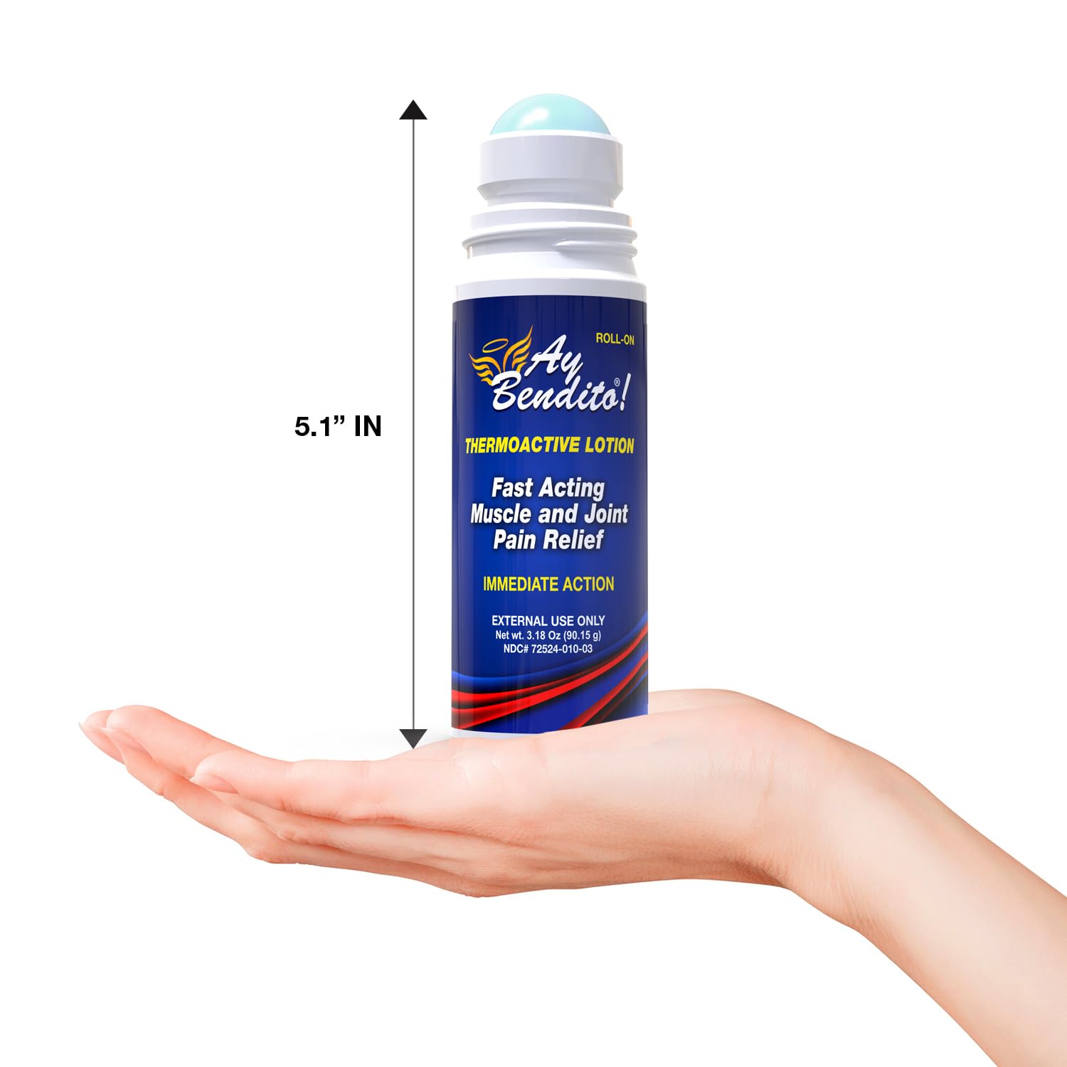 Thermoactive Pain Relief Lotion for Joints & Muscles – Fast-Acting Roll-On (3.18 oz, 2-Pack) – Ideal for Athletes, Arthritis Sufferers & Post-Workout Recovery