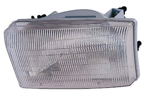 DEPO Auto Parts 331-1165L-AS Drivers Side Headlight Assembly - Replacement Left Headlamp for Improved Night Visibility - Perfect for Honda Accord, Toyota Camry & More