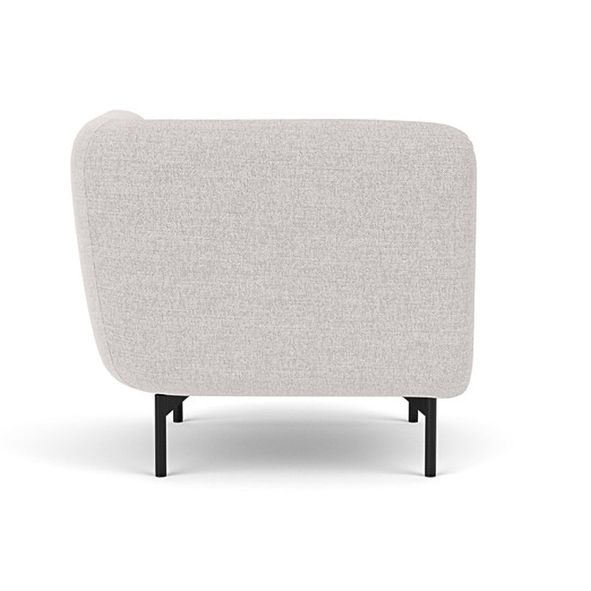 Alfred Fabric Right 1 Seater Modular Sofa - Modern Comfortable Single Chair for Living Room, Bedroom & Small Spaces