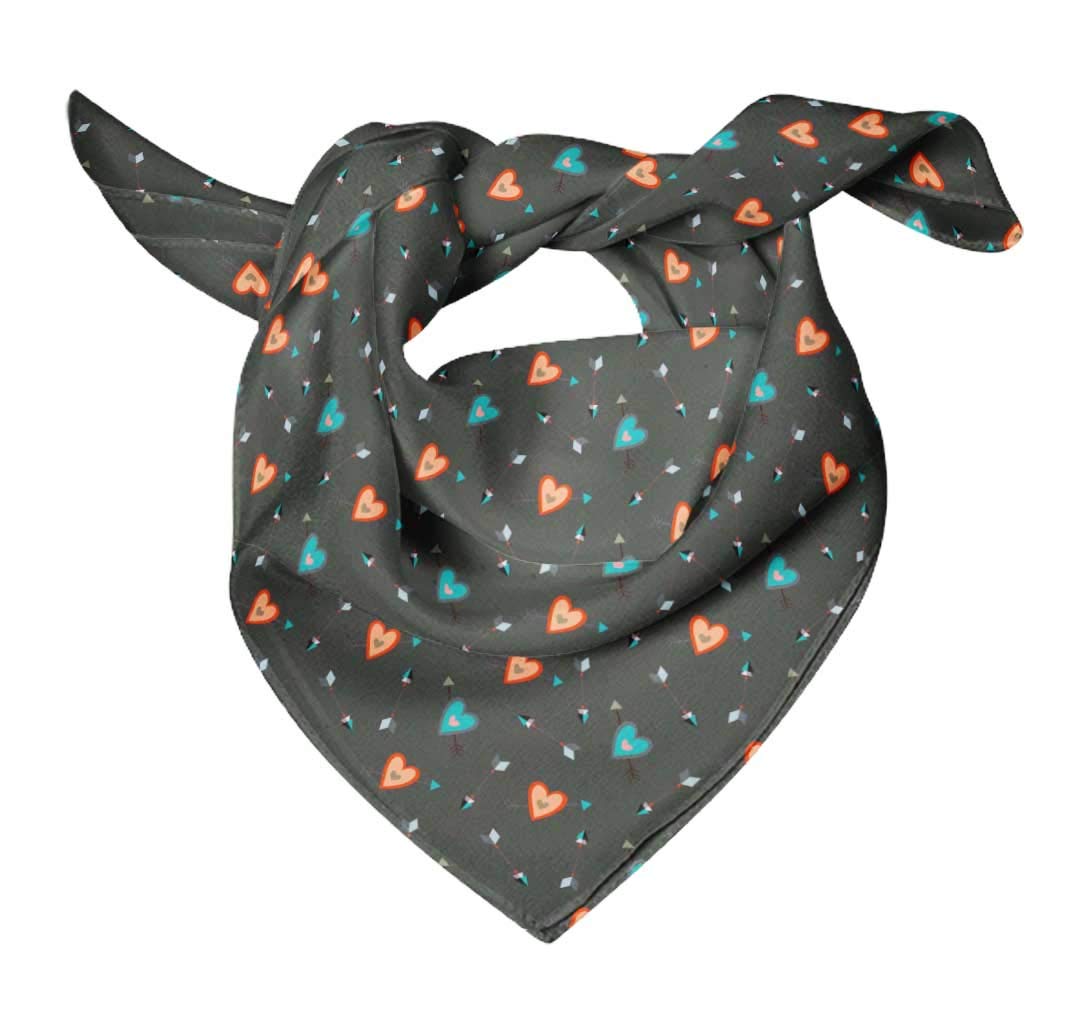 Bimba Pure Silk Printed Head Bandanas & Summer Neck Scarves for Women - Fashionable Hair Accessories & Sun Protection - Perfect for Outdoor Activities, Yoga, and Beach Trips