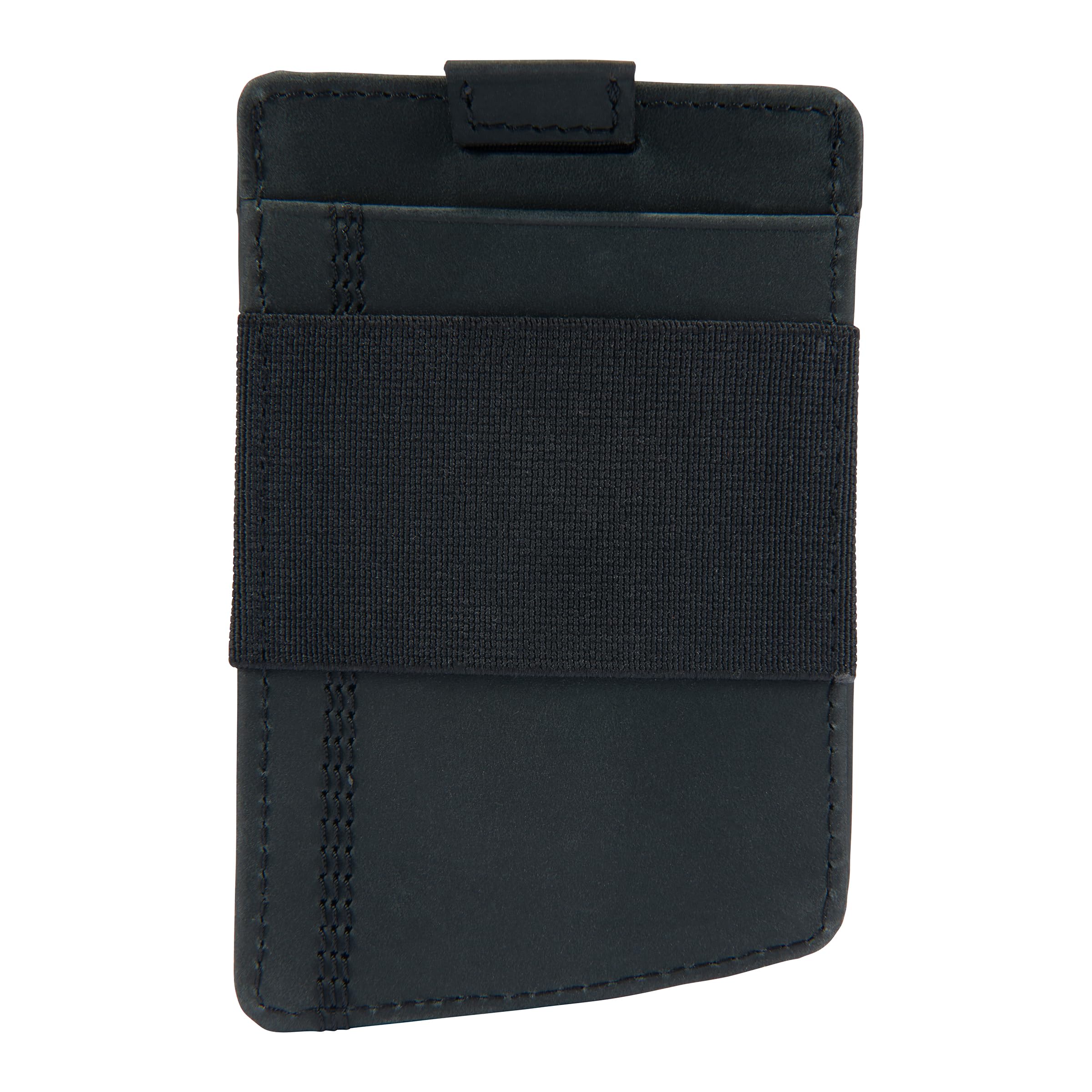Carhartt Men's Front Pocket Leather Wallet - Genuine Saddle Leather Bifold Wallet for Men - Slim RFID Blocking Wallet - Black (Multiple Styles & Colors) - Perfect for Everyday Carry, Travel & Gifts