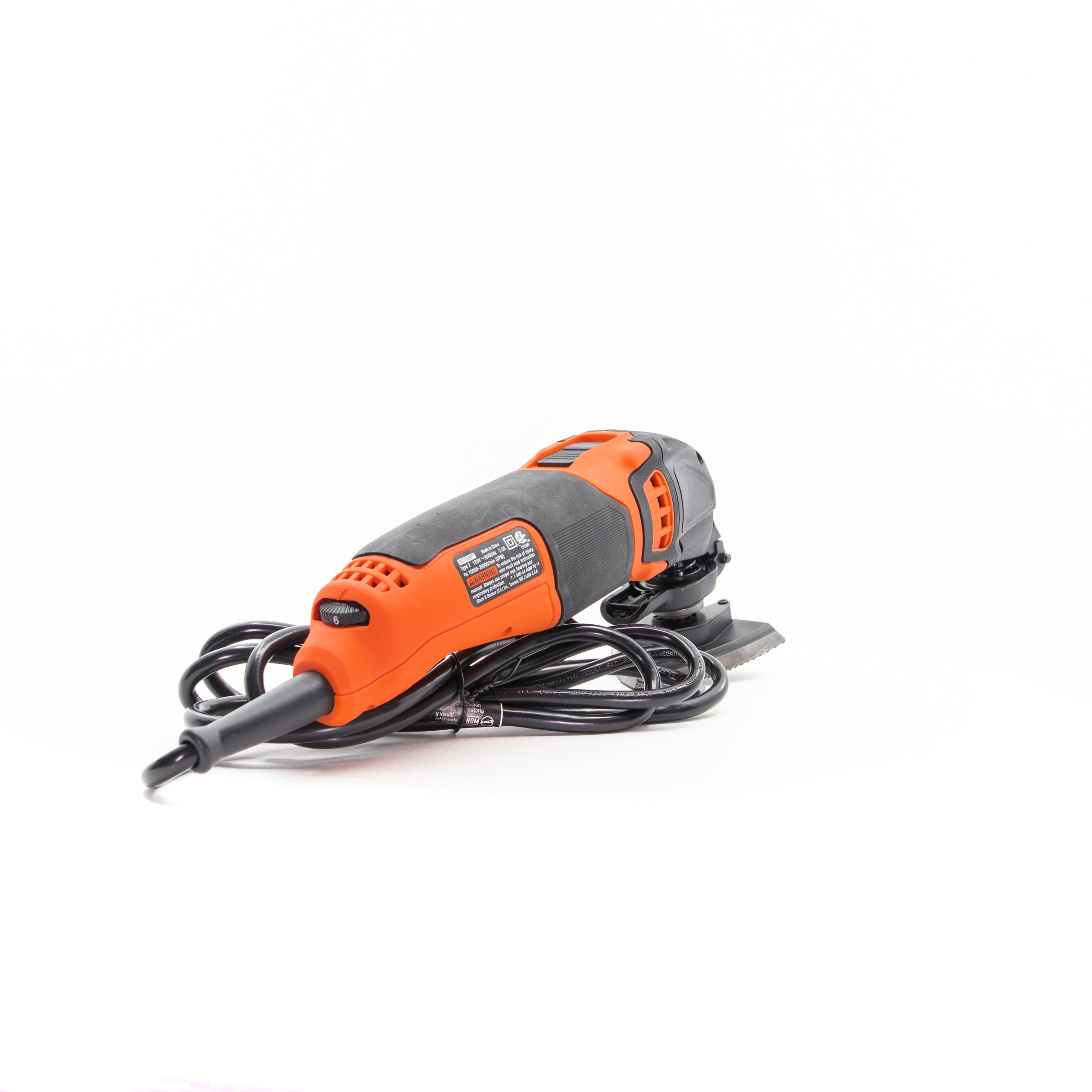 2.5 Amp Oscillating Multi Tool with Variable Speed - Perfect for Woodworking, Metal Cutting, Sanding, and DIY Home Renovation Projects
