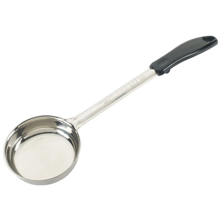 Winco 6 Oz Portion Control Spoon - FPS 6 Stainless Steel Measuring Scoop for Food Service, Catering & Baking - Perfect for Restaurants, Cafes & Home Kitchens