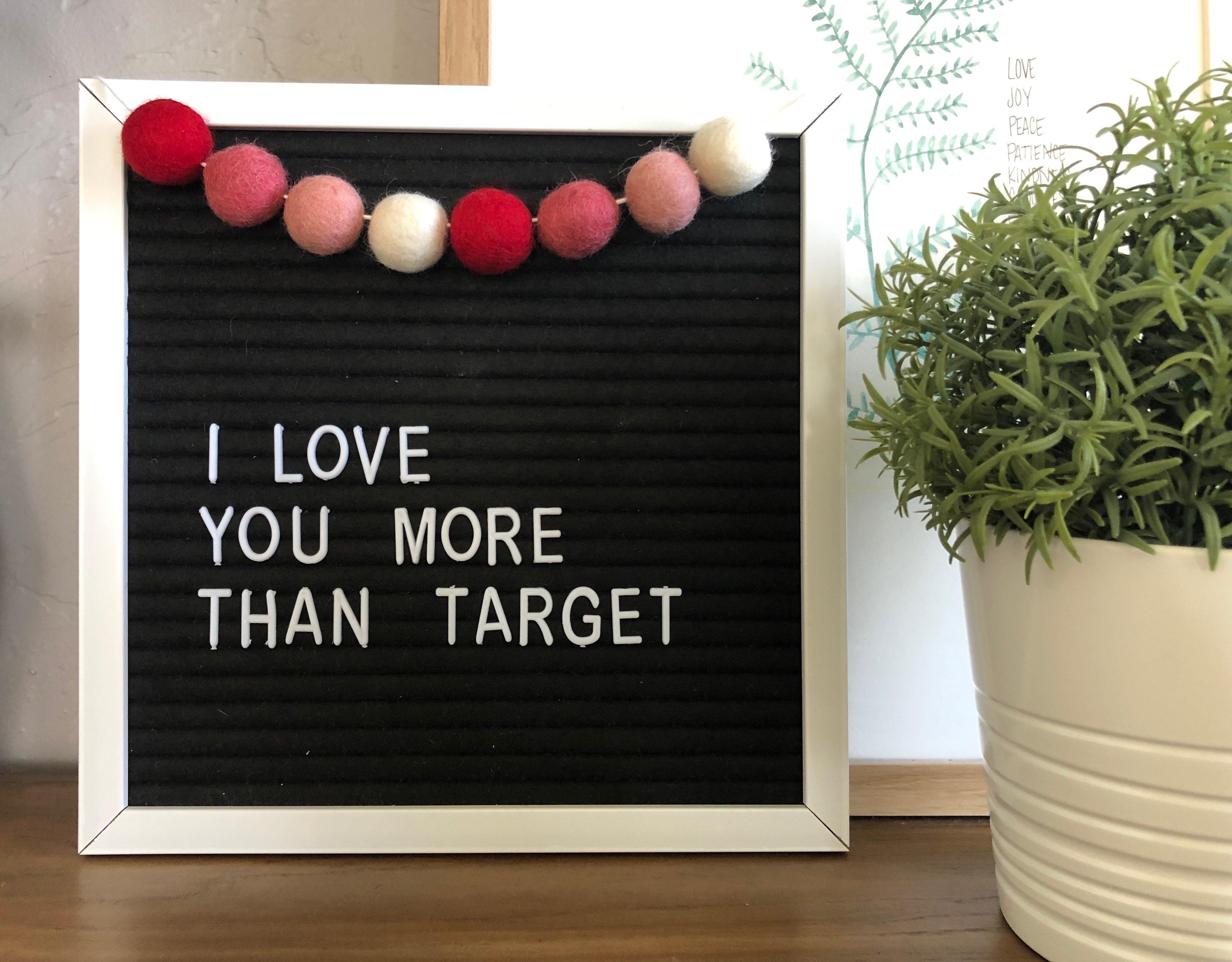 Be My Valentine Garland - Heartfelt Valentine's Day Decor for Romantic Home & Party Decorations | Perfect for Weddings, Anniversaries & Couples' Date Nights