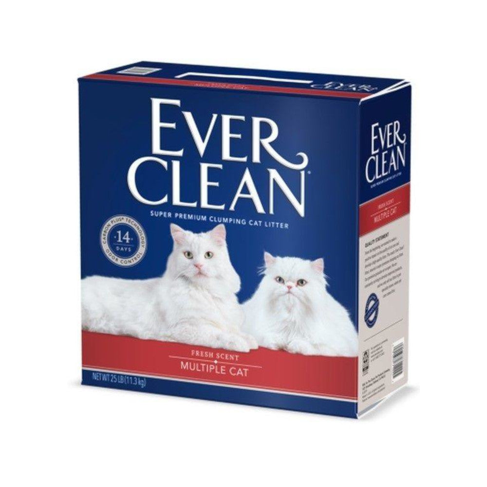 Extra Strength Multi-Cat Clumping Litter - Odor Control & Long-Lasting for 2+ Cats | Ideal for Large Litter Boxes & Multi-Cat Households